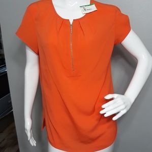 Anne Klein Orange Top size L